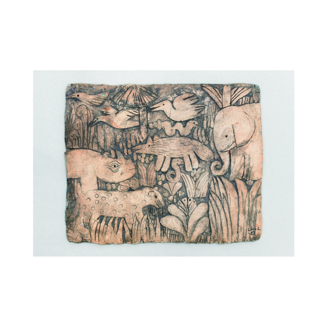 A4カード　Jungle Wall Plate (Unique) 1983